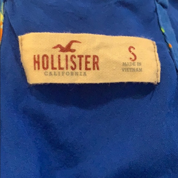 Hollister Crepe Lined Hi-Low Sleeveless Dress - Picture 4 of 5